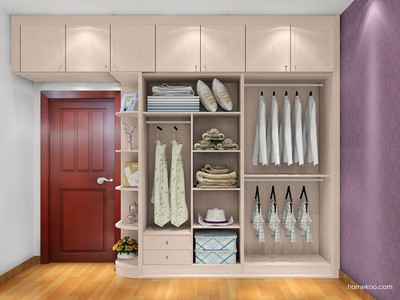 北欧阳光风格卧房装修效果图赏析——尚品宅配A17837系列